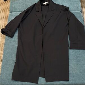 Freeway Black Open Front Jacket